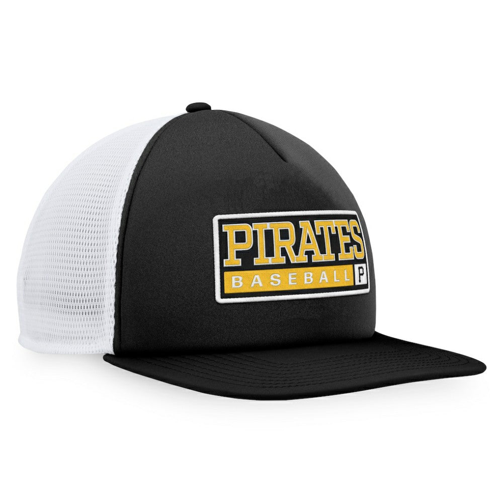 MLB Pittsburgh Pirates Majestic Foam Trucker Snapback Hat