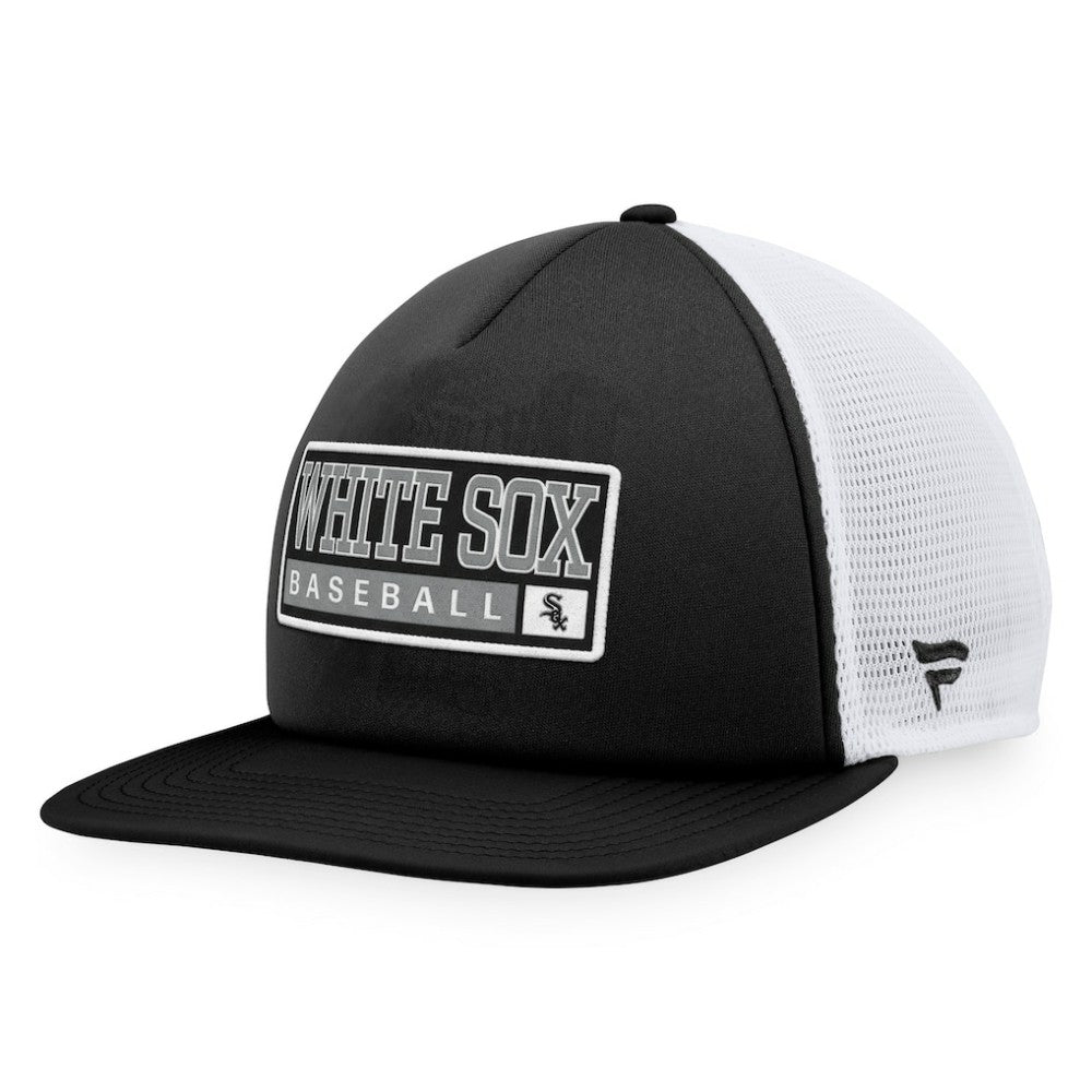 MLB Chicago White Sox Majestic Foam Trucker Snapback Hat