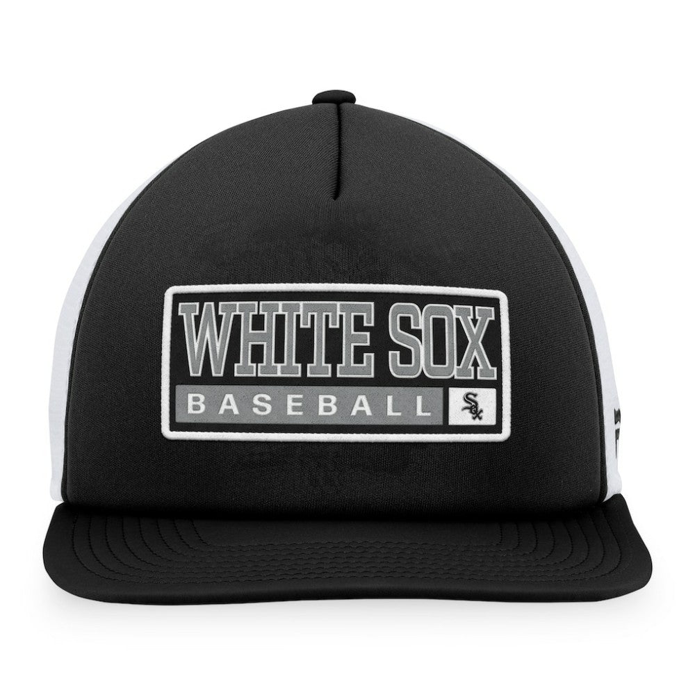 MLB Chicago White Sox Majestic Foam Trucker Snapback Hat