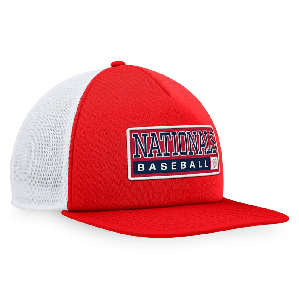 MLB Washington Nationals Majestic Foam Trucker Snapback Hat