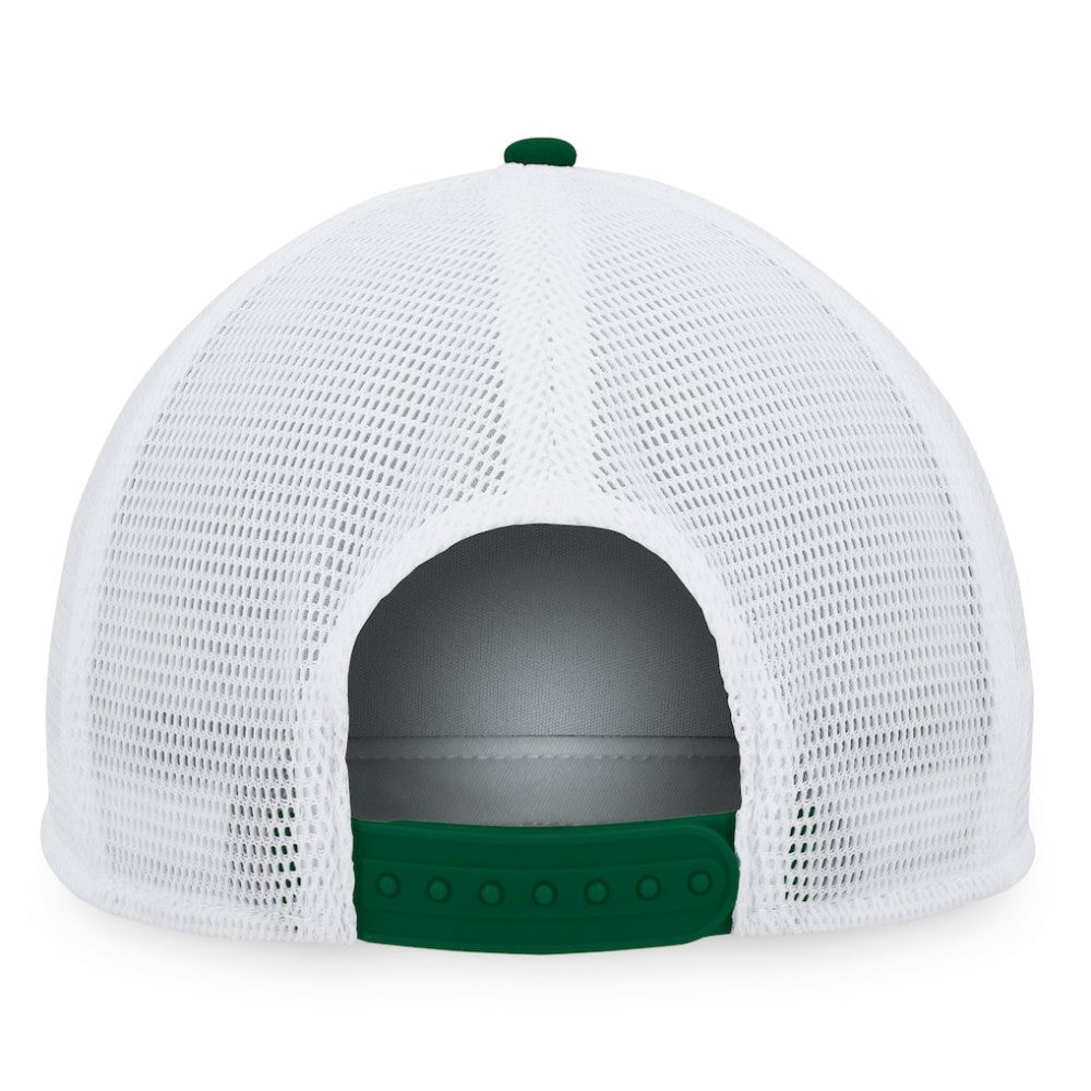 MLB Athletics Majestic Foam Trucker Snapback Hat