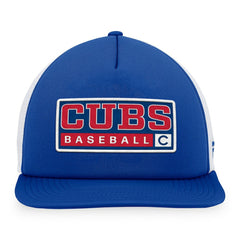 MLB Chicago Cubs Majestic Foam Trucker Snapback Hat
