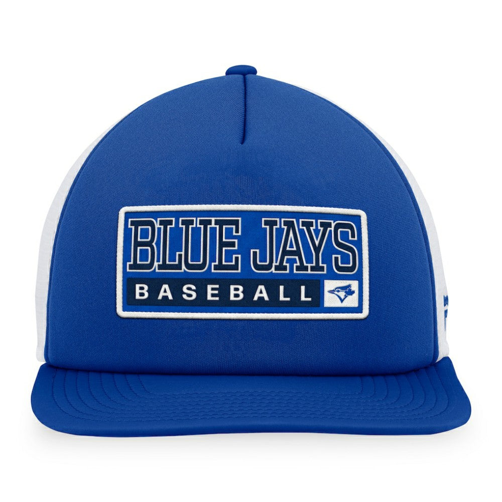 MLB Toronto Blue Jays Majestic Foam Trucker Snapback Hat