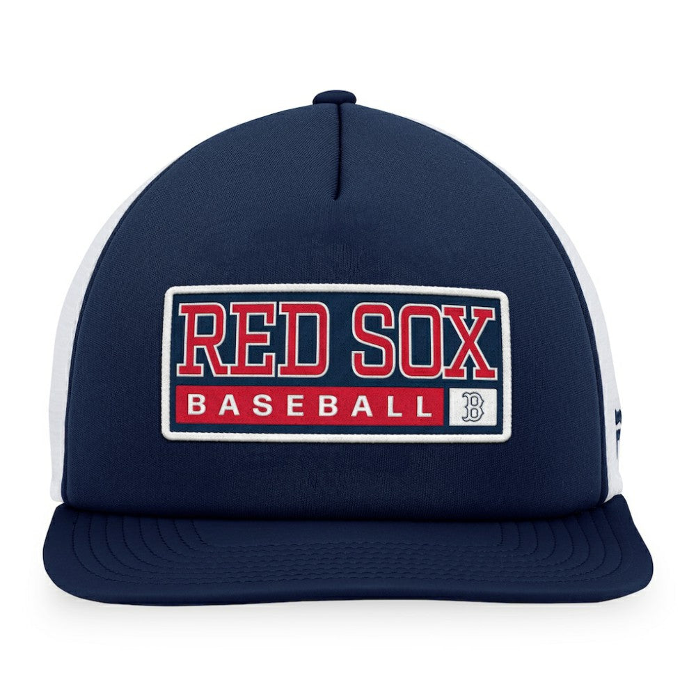 MLB Boston Red Sox Majestic Foam Trucker Snapback Hat