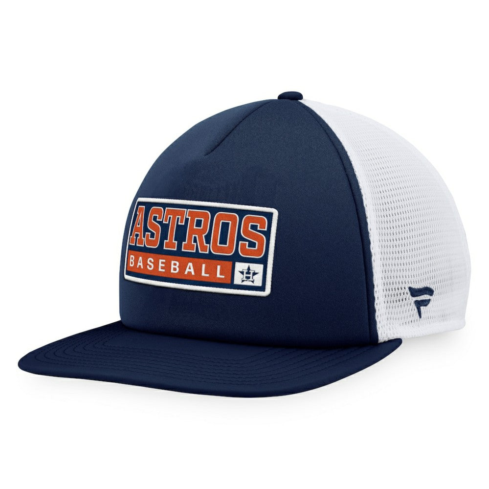 MLB Houston Astros Majestic Foam Trucker Snapback Hat
