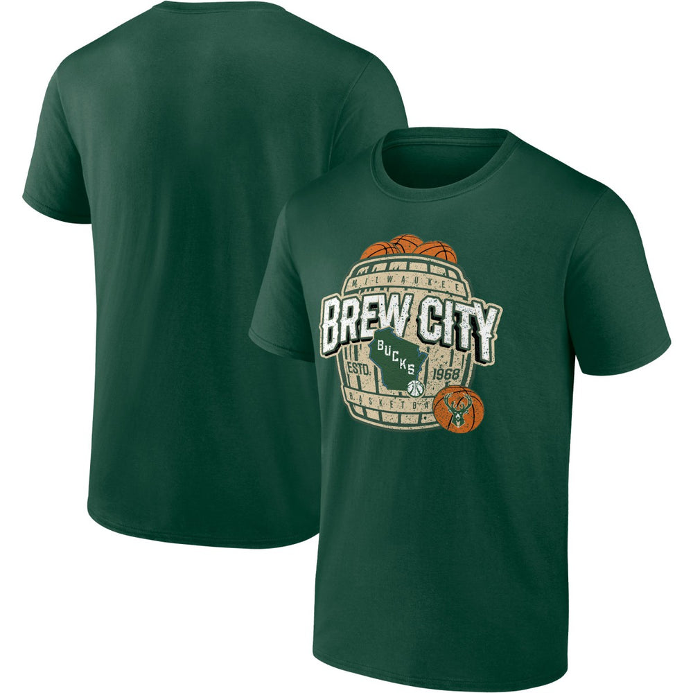 NBA Milwaukee Bucks Brew City Hometown Collection T-Shirt