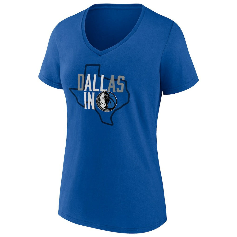 NBA Dallas Mavericks Women's Hometown Collection All In V-Neck T-Shirt sale