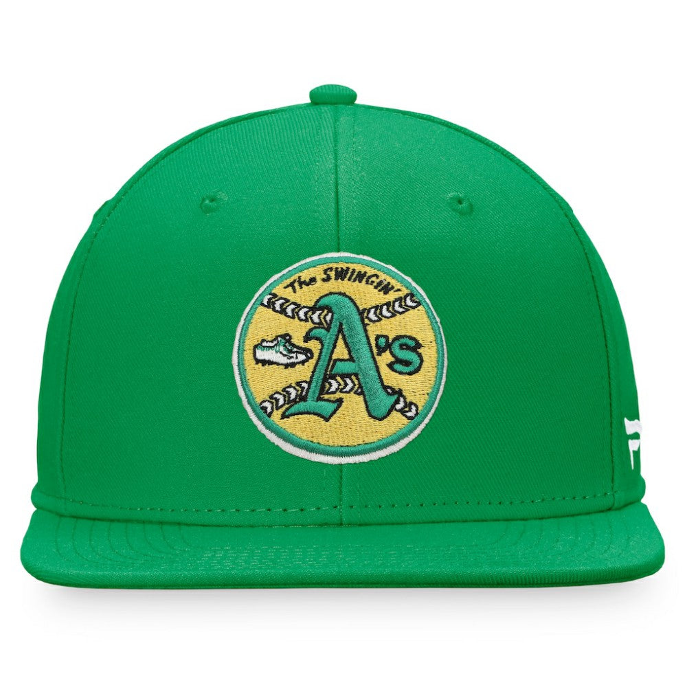 MLB Athletics Fanatics Cooperstown Collection Core Snapback Hat