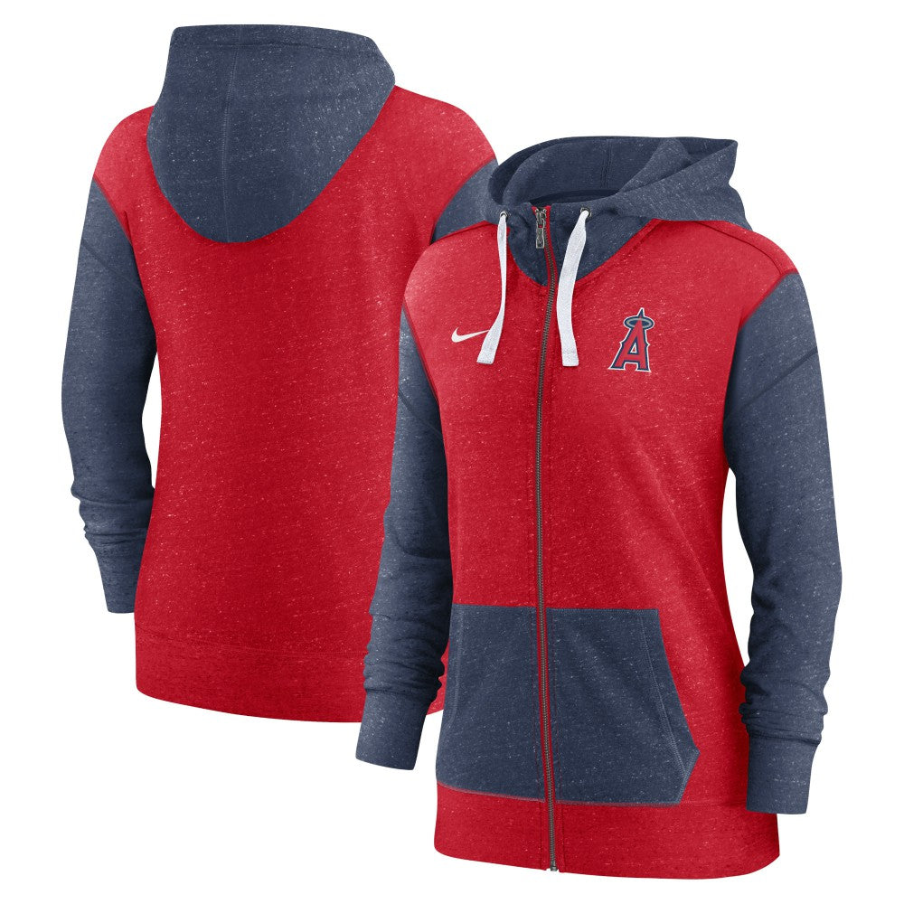MLB Los Angeles Angels Nike Women's Full-Zip Hoodie