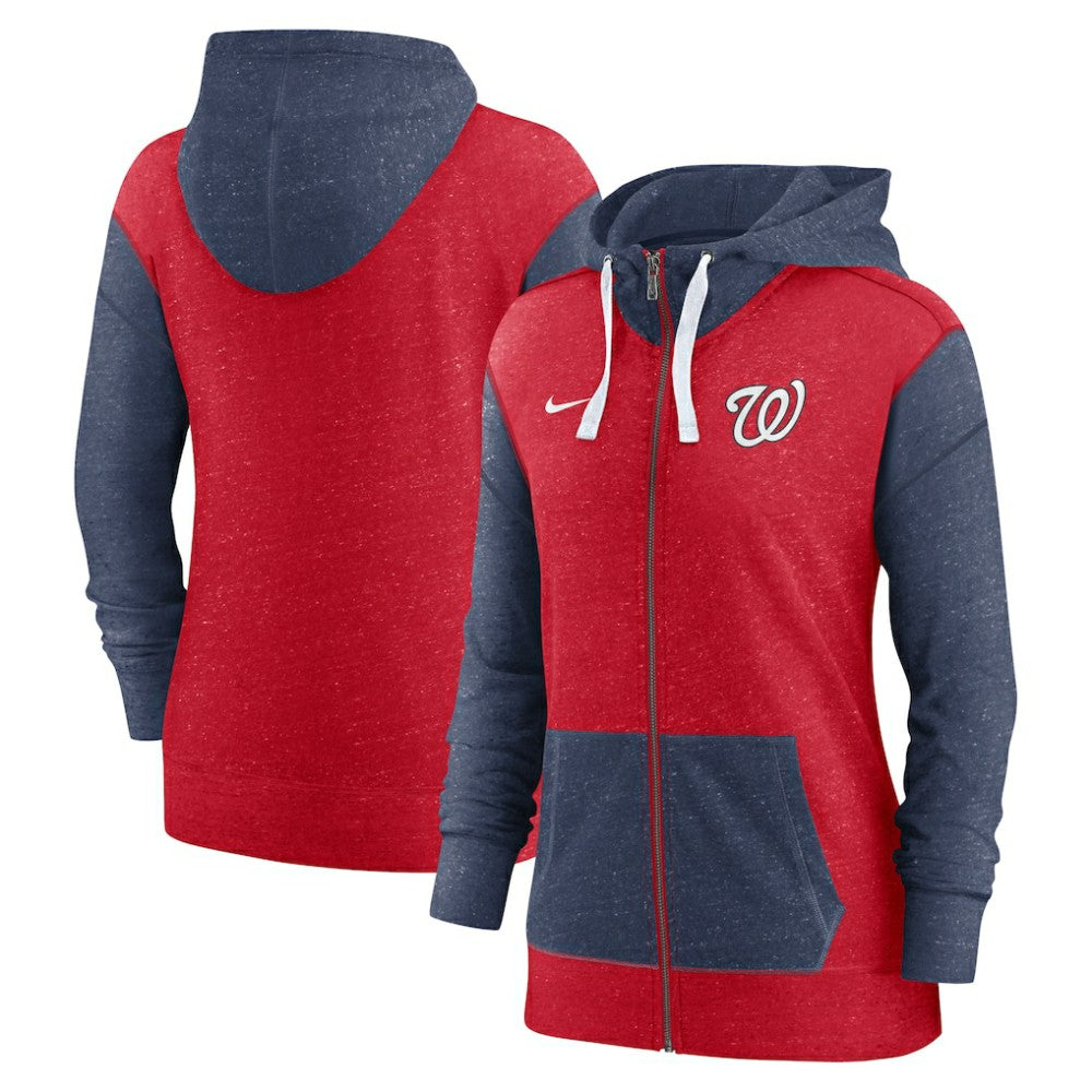MLB Washington Nationals Nike Women's Full-Zip Hoodie