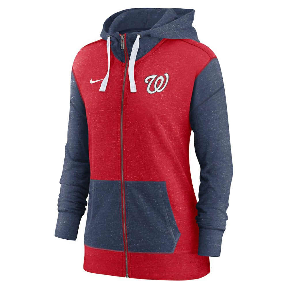 MLB Washington Nationals Nike Women's Full-Zip Hoodie