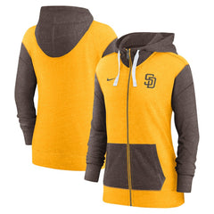 MLB San Diego Padres Nike Women's Full-Zip Hoodie