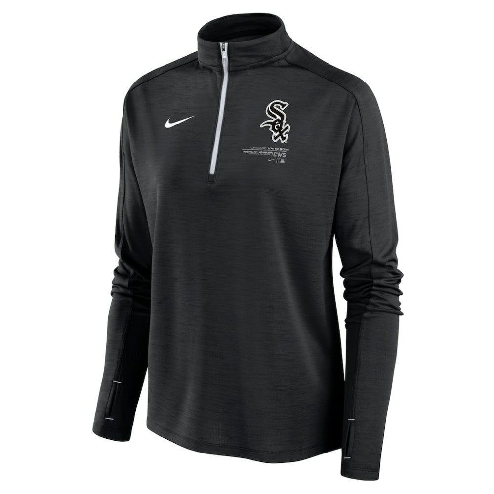 MLB Chicago White Sox Nike Women's Pacer Quarter-Zip Top