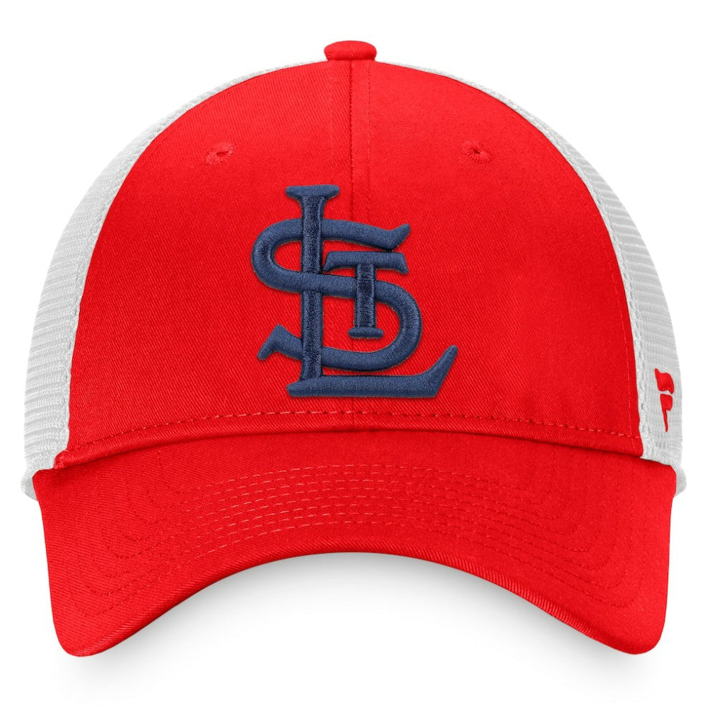 MLB St. Louis Cardinals Fanatics Cooperstown Collection Core Trucker Snapback Hat