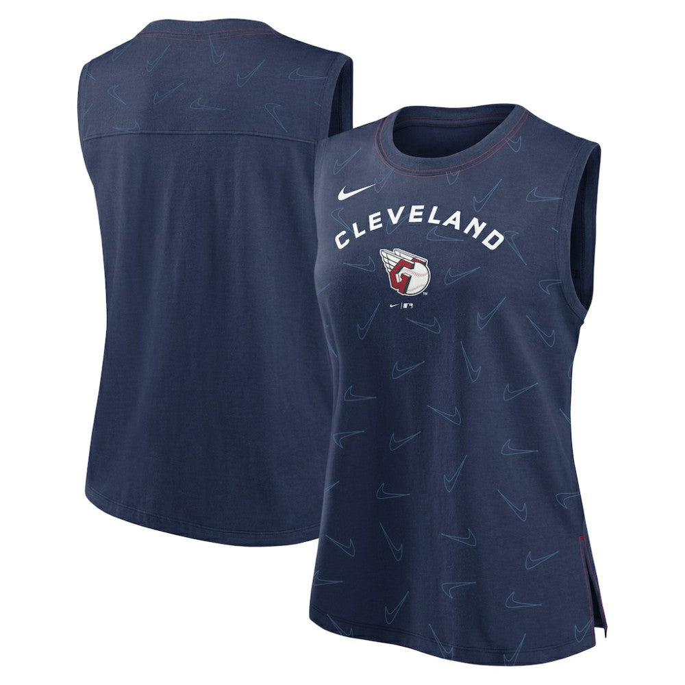 MLB Cleveland Guardians Nike Women's Muscle Play Tank Top