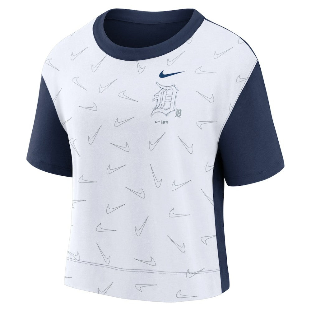 MLB Detroit Tigers Nike Women's Line Up High Hip Fashion T-Shirt