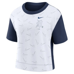 MLB Detroit Tigers Nike Women's Line Up High Hip Fashion T-Shirt