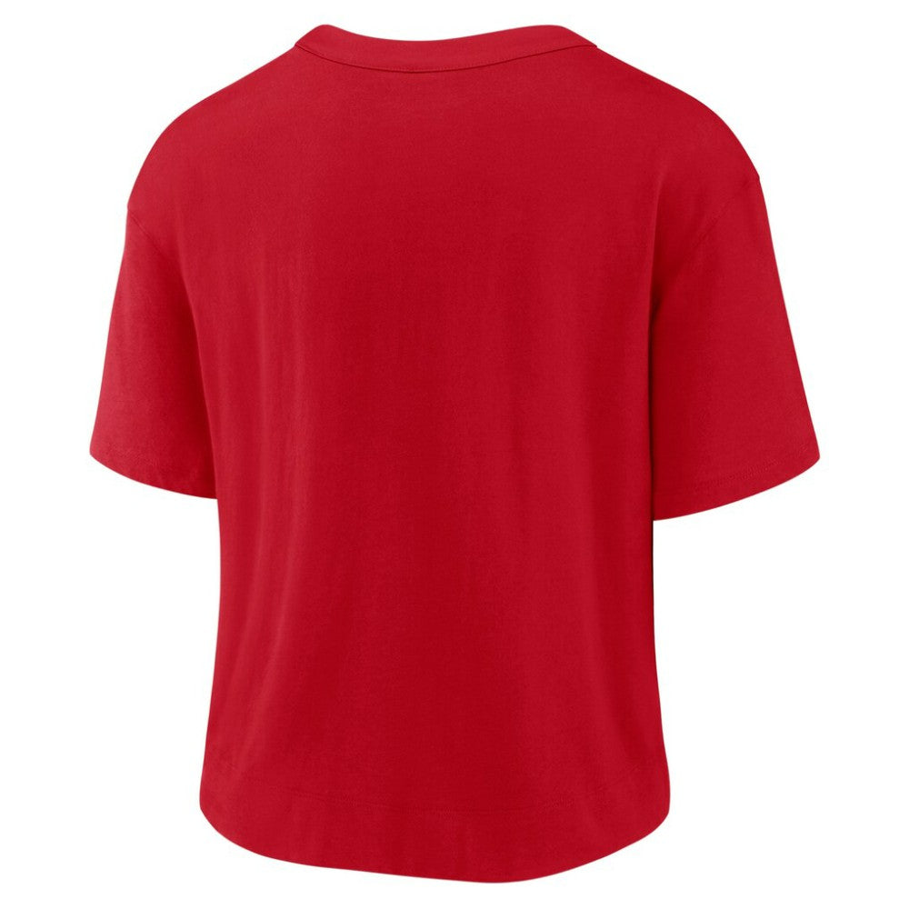 MLB St. Louis Cardinals Nike Women's Line Up High Hip Fashion T-Shirt