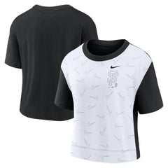MLB San Francisco Giants Nike Women's Line Up High Hip Fashion T-Shirt