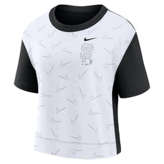 MLB San Francisco Giants Nike Women's Line Up High Hip Fashion T-Shirt