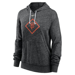 MLB San Francisco Giants Nike Women's Diamond Icon Gym Vintage Lightweight Hooded Top