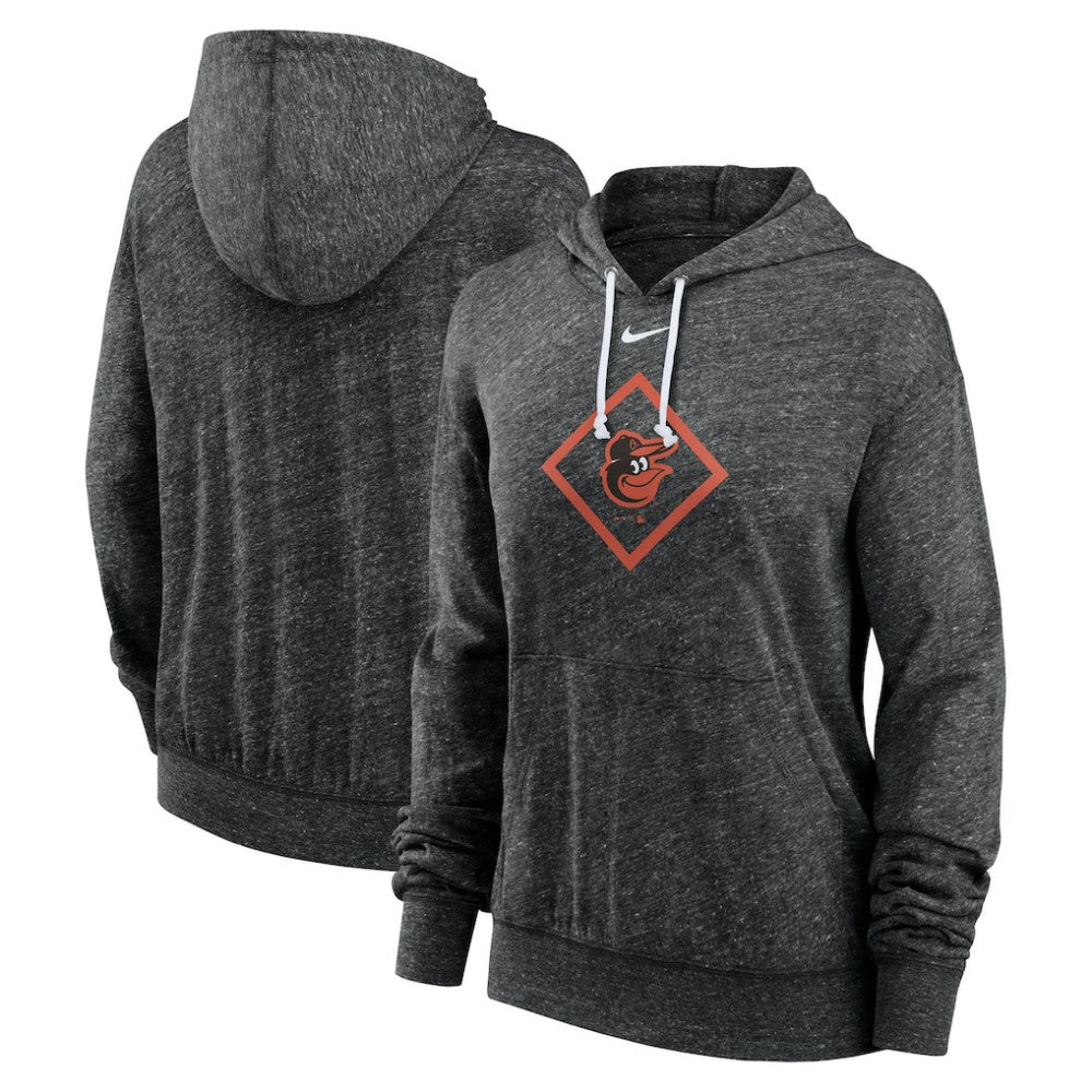 MLB Baltimore Orioles Nike Women's Diamond Icon Gym Vintage Lightweight Hooded Top