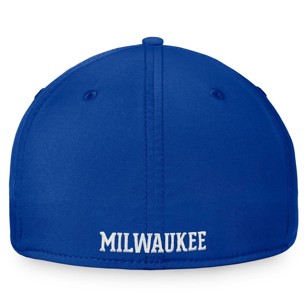 MLB Milwaukee Brewers Fanatics Cooperstown Core Flex Hat
