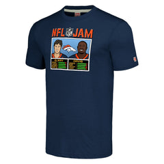 John Elway & Terrell Davis  Homage Unisex NFL Jam Retired Tri-Blend T-Shirt - Denver Broncos
