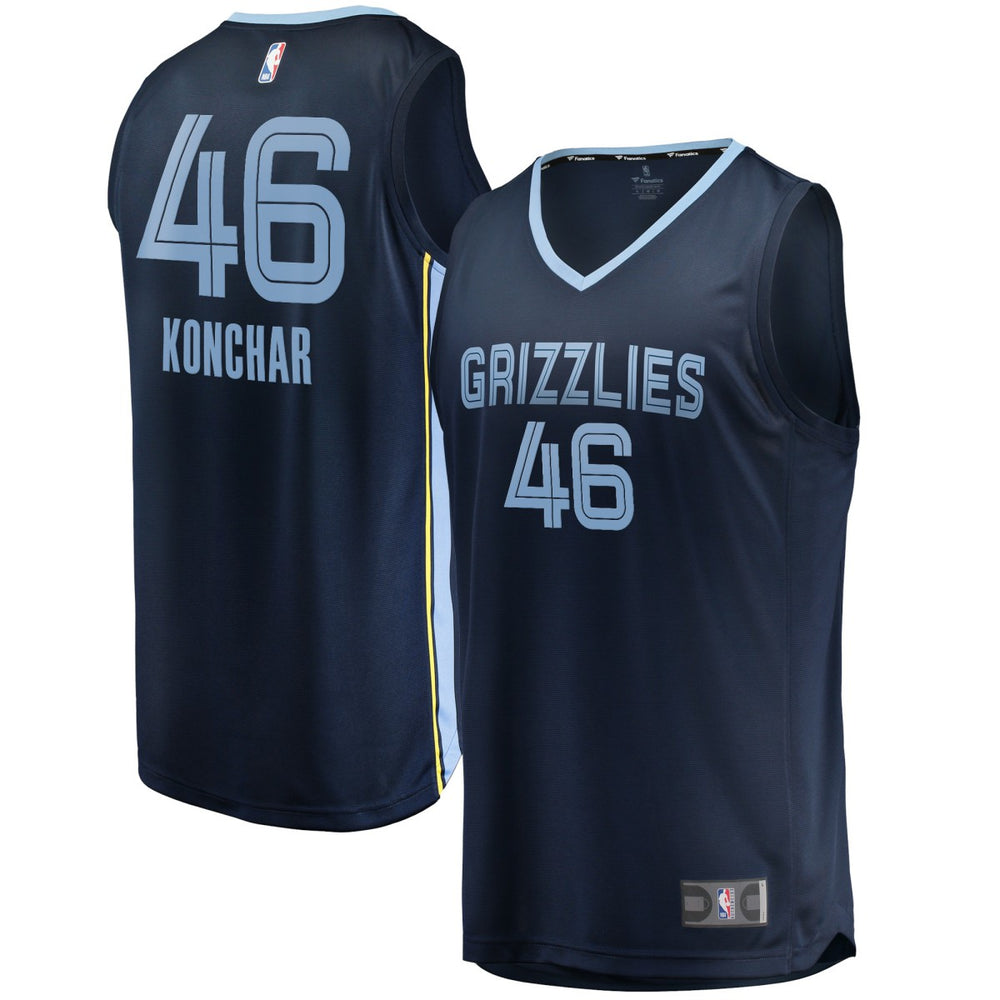 NBA John Konchar Memphis Grizzlies Fast Break Replica Jersey