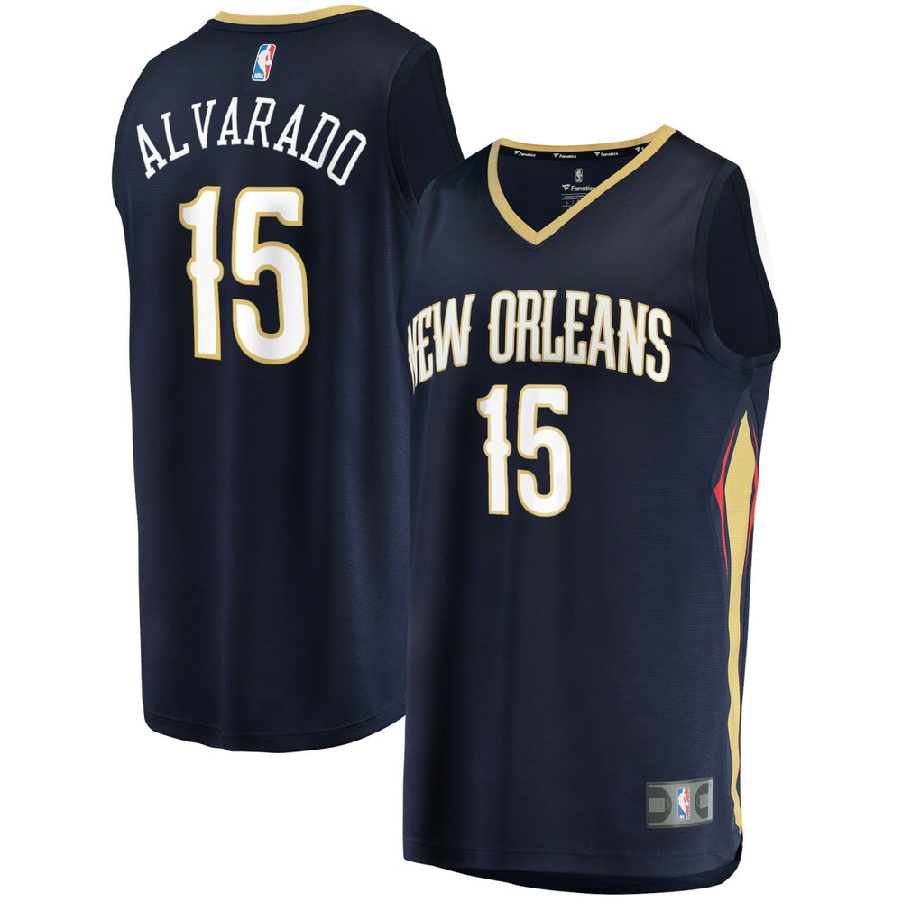 NBA Jose Alvarado New Orleans Pelicans Fast Break Replica Jersey