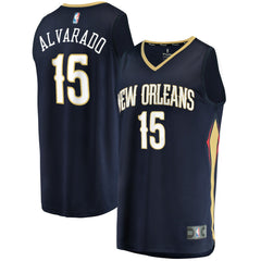 NBA Jose Alvarado New Orleans Pelicans Fast Break Replica Jersey