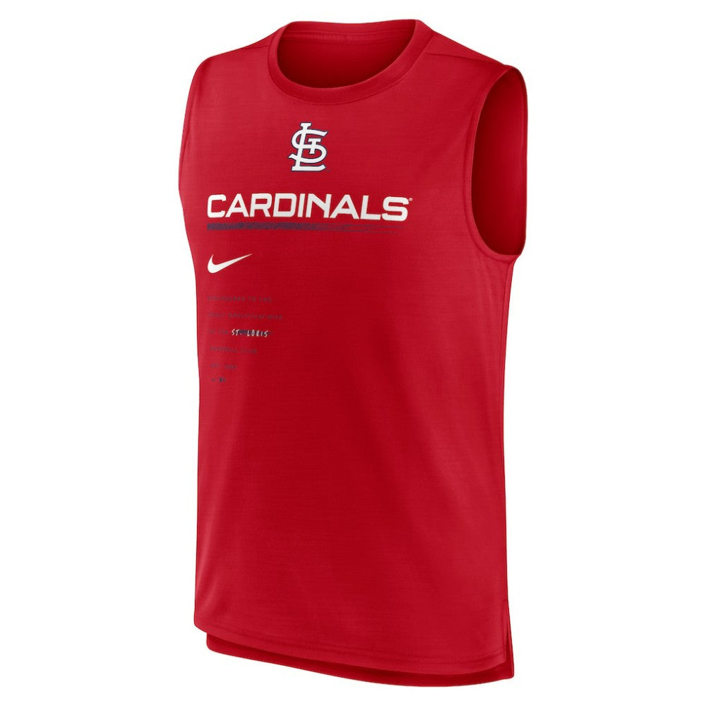 MLB St. Louis Cardinals Nike Exceed Performance Tank Top