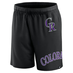 MLB Colorado Rockies Fanatics Clincher Mesh Shorts