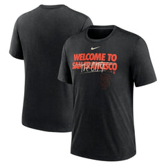 MLB San Francisco Giants Nike Home Spin Tri-Blend T-Shirt