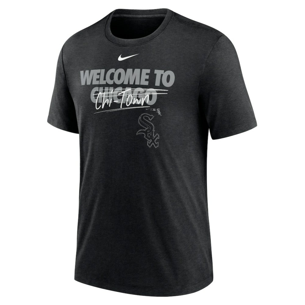 MLB Chicago White Sox Nike Home Spin Tri-Blend T-Shirt