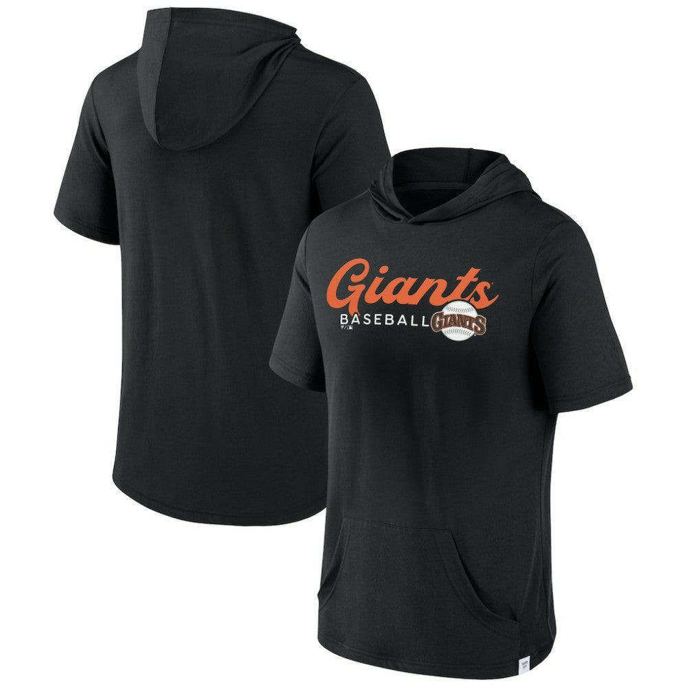 MLB San Francisco Giants Fanatics Offensive Strategy Short Sleeve Pullover Hoodie