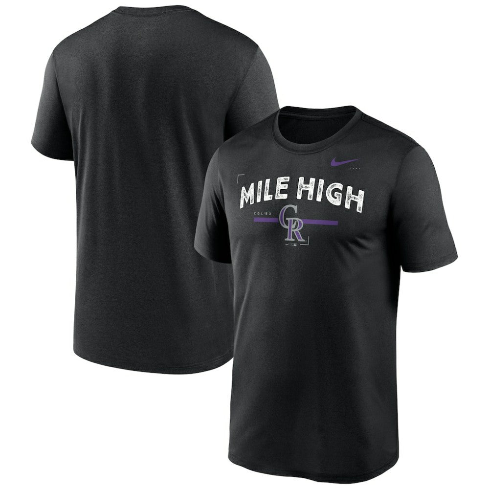 MLB Colorado Rockies Nike Local Legend Practice Performace T-Shirt