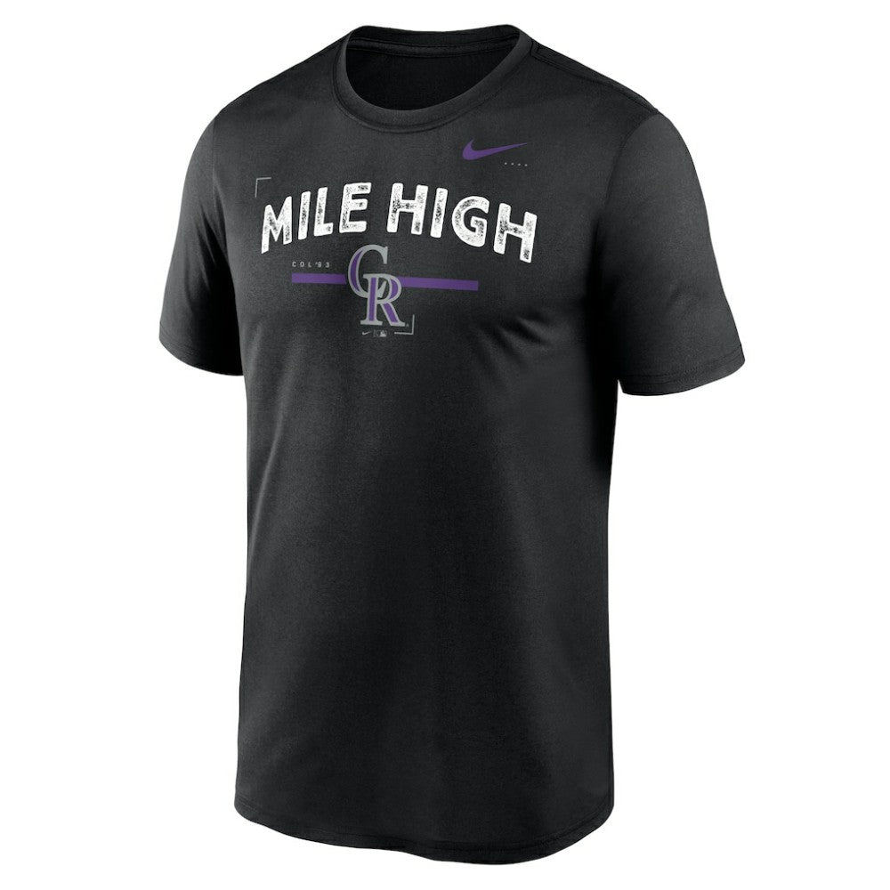 MLB Colorado Rockies Nike Local Legend Practice Performace T-Shirt