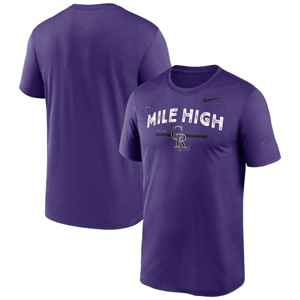 MLB Colorado Rockies Nike Local Legend Practice Performace T-Shirt