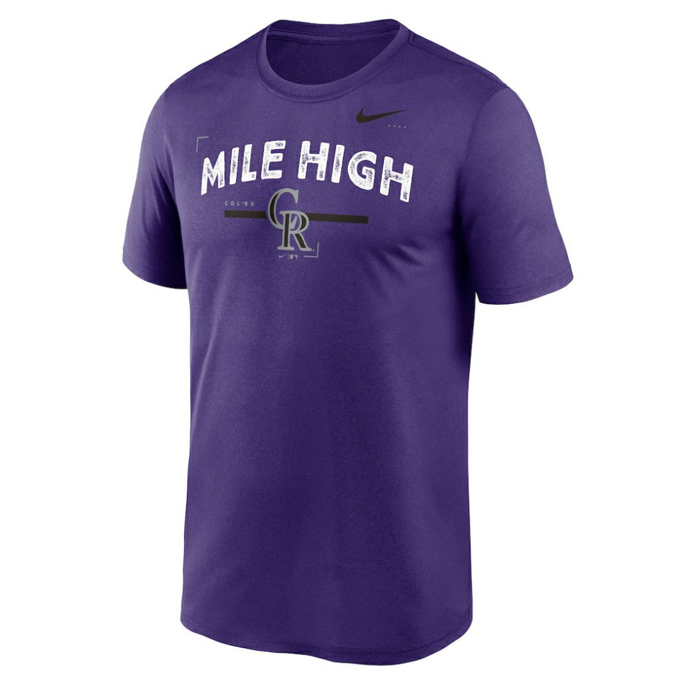 MLB Colorado Rockies Nike Local Legend Practice Performace T-Shirt