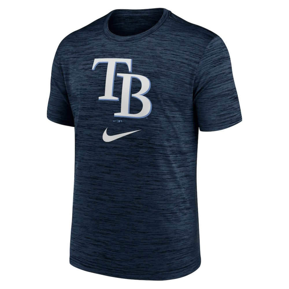 MLB Tampa Bay Rays Nike Logo Velocity Performance T-Shirt