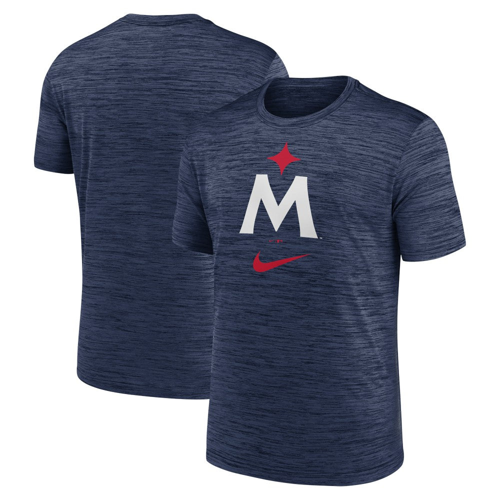 MLB Minnesota Twins Nike 2023 Logo Velocity Performance T-Shirt