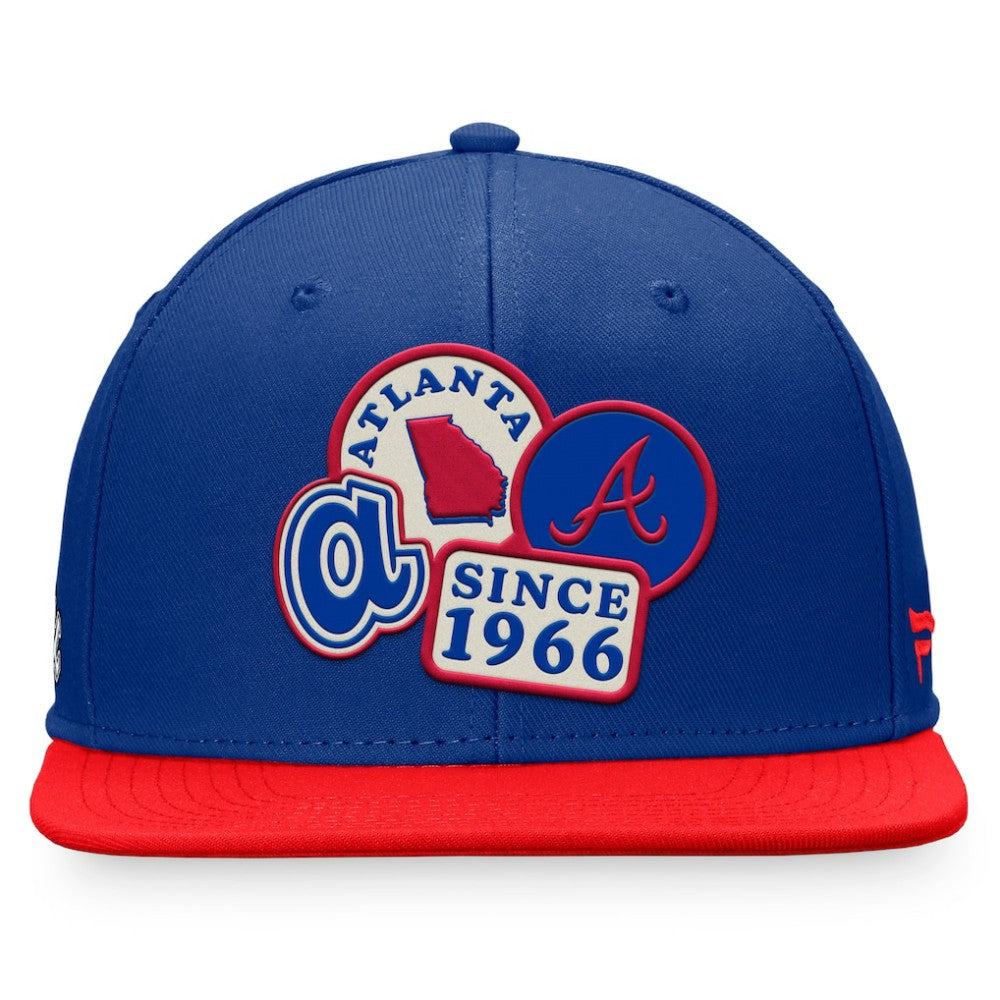 MLB Atlanta Braves Fanatics Heritage Patch Fitted Hat