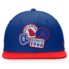 MLB Atlanta Braves Fanatics Heritage Patch Fitted Hat