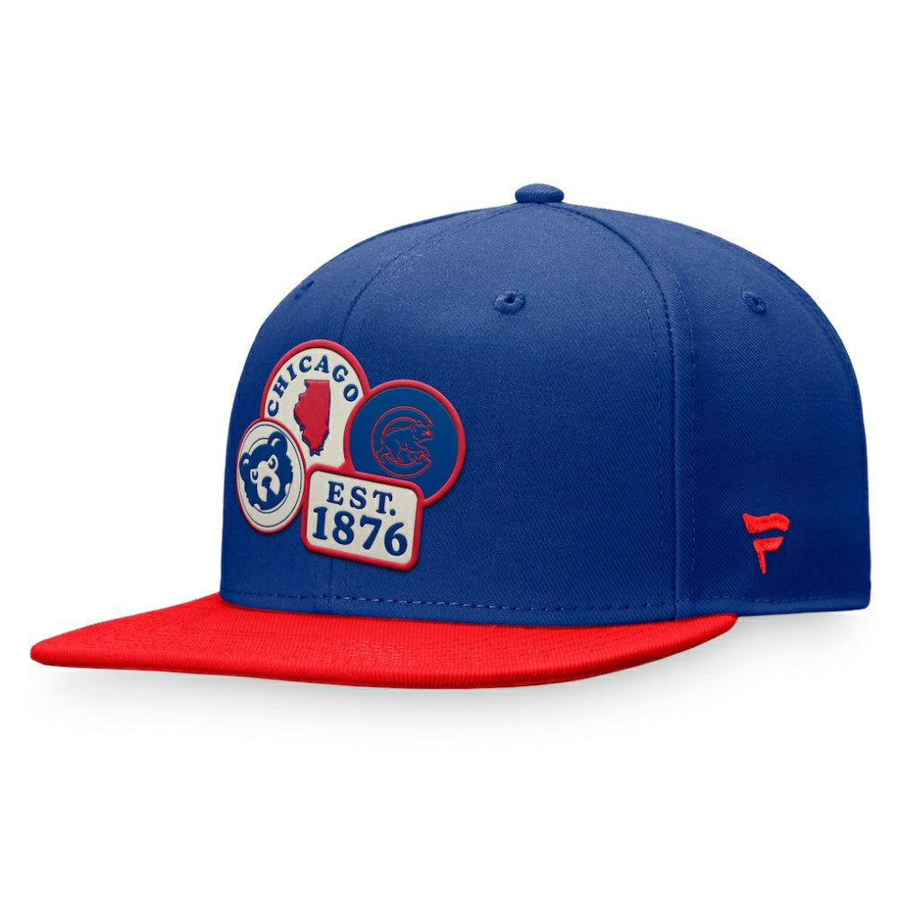 MLB Chicago Cubs Fanatics Heritage Patch Fitted Hat