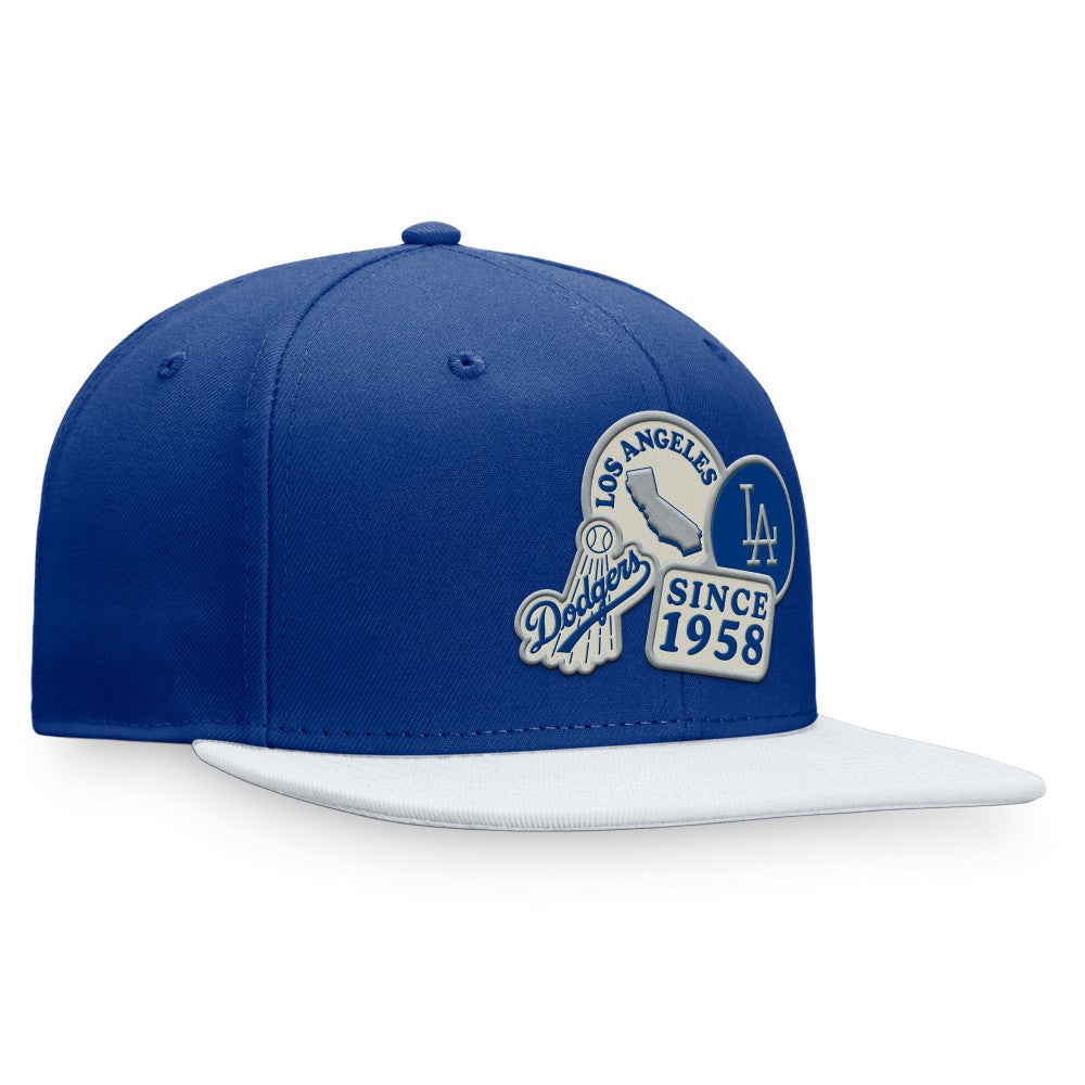 MLB Los Angeles Dodgers Fanatics Heritage Patch Fitted Hat
