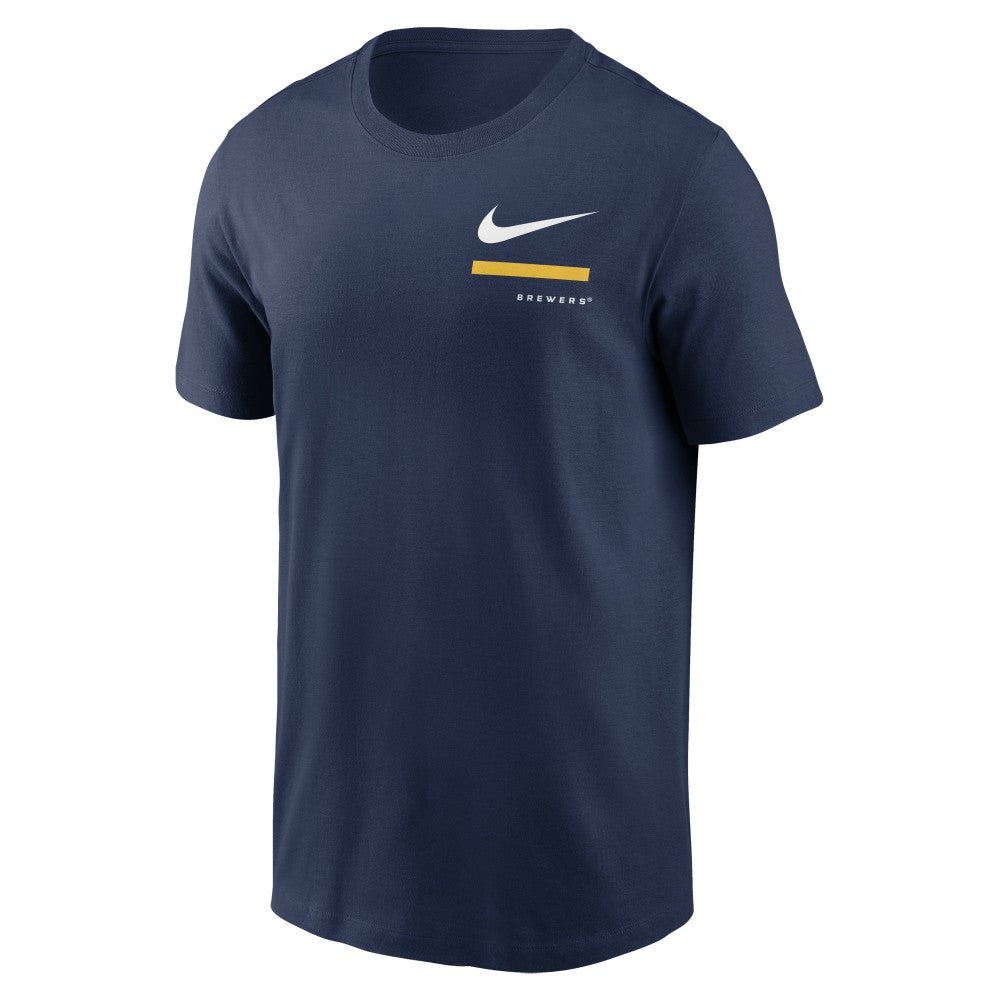 MLB Milwaukee Brewers Nike Over the Shoulder T-Shirt