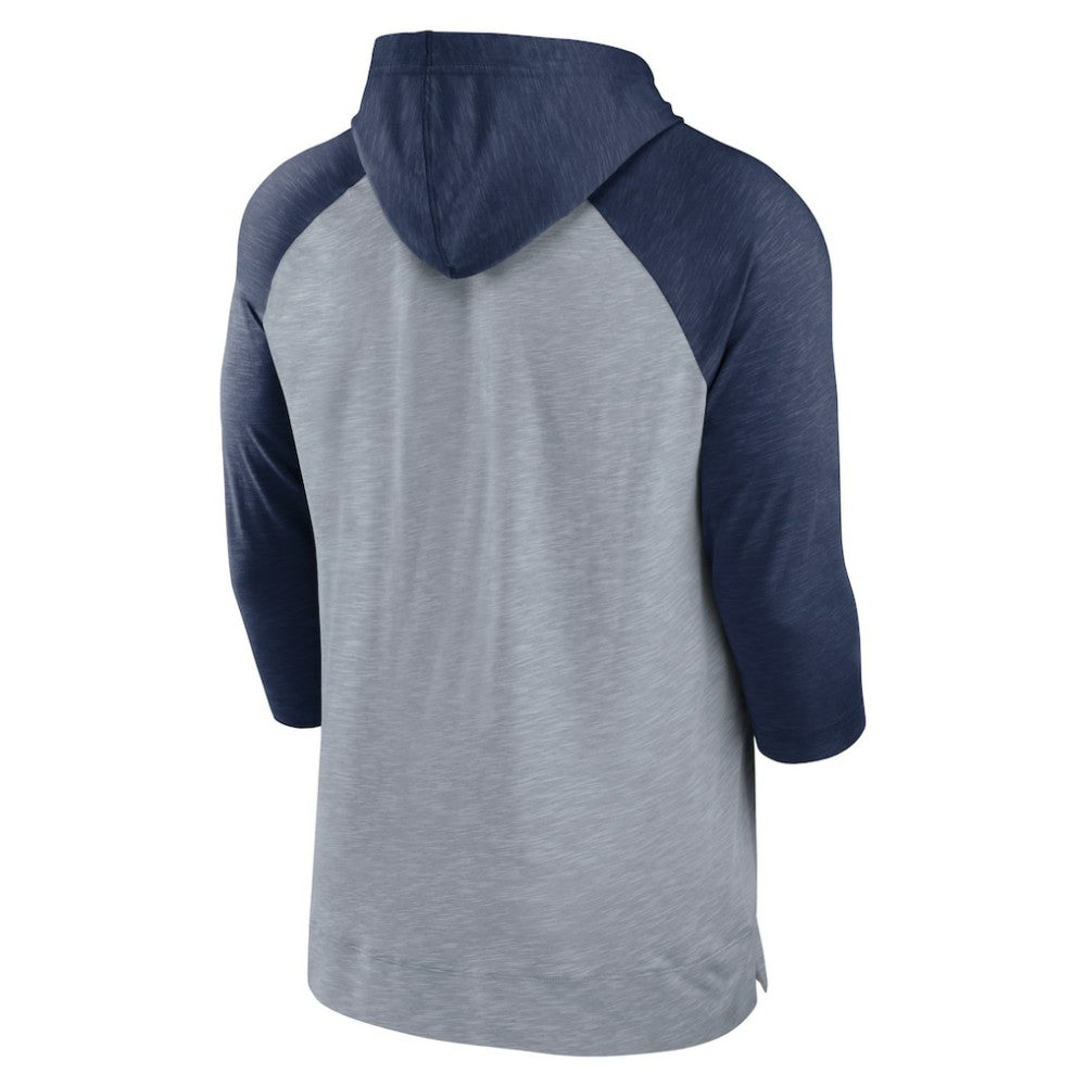 MLB Washington Nationals Nike Baseball Raglan 3/4-Sleeve Pullover Hoodie