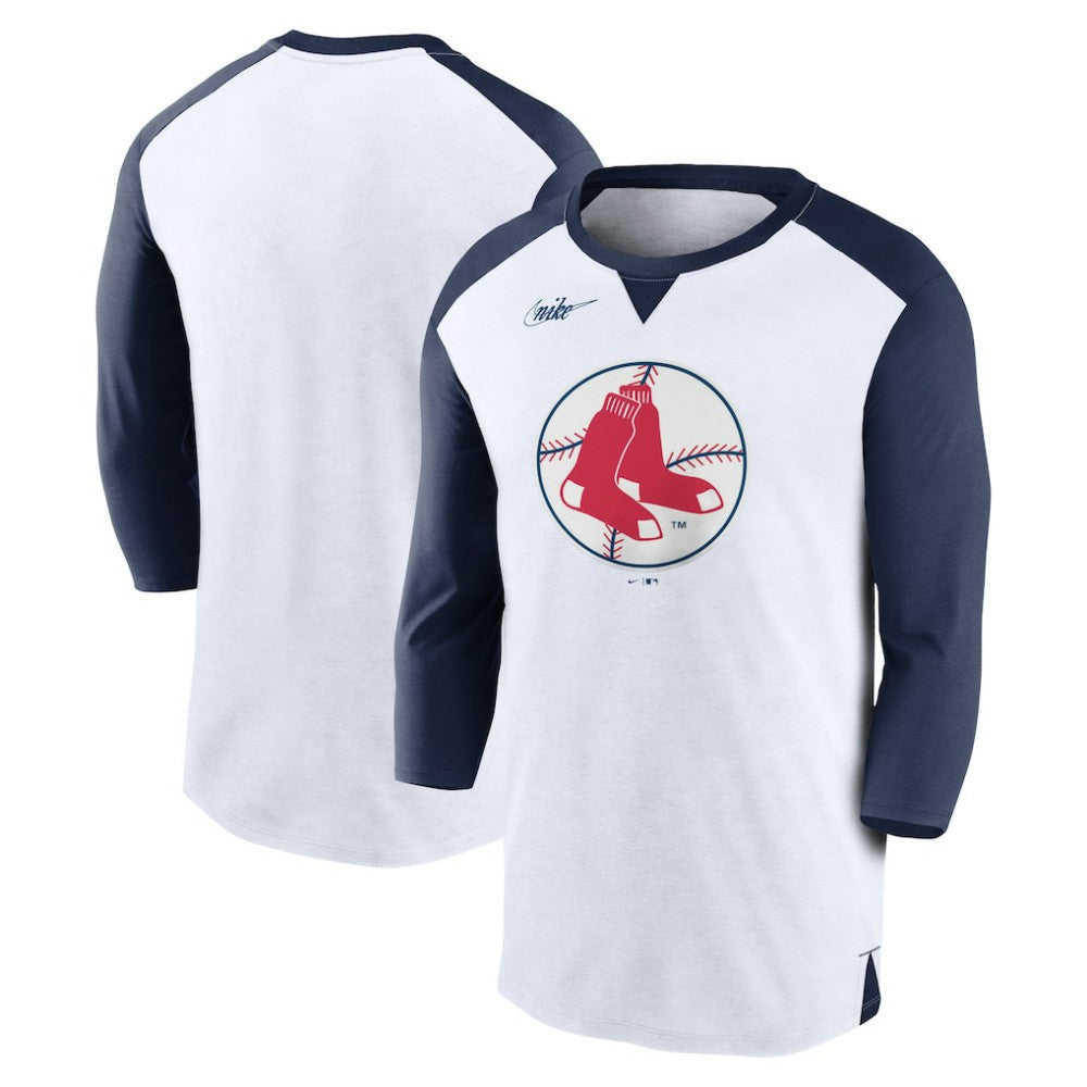 MLB Boston Red Sox Nike Rewind 3/4-Sleeve T-Shirt