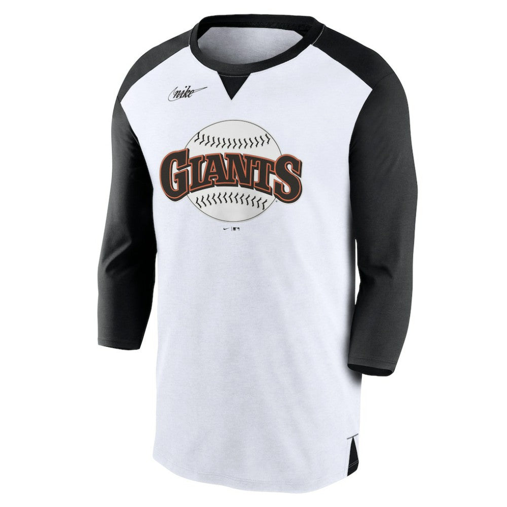 MLB San Francisco Giants Nike Rewind 3/4-Sleeve T-Shirt